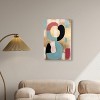 Art Remedy Glam Brooch of Gold Contemporary Shapes Abstract Wall Art Unframed - 2 of 4