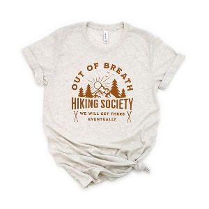Simply Sage Market Women's Hiking Society Short Sleeve Graphic Tee - 1 of 2