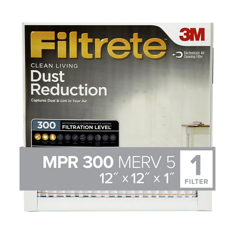 Filtrete Basic Dust and Lint Air Filter 300 MPR, 1 of 7