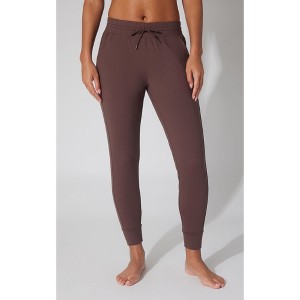 Yogalicious - Women's Polarlux Fleece Inside High Waist Jogger with Side Pockets and Drawstring - 1 of 3