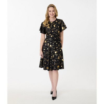Disney Princess Collection by Unique Vintage Women's Swing Dress