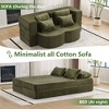 VASIP  Queen Size Foldable Sofa Bed, Plush Futon Sofa , Supportive High-Density Foam,  Convertible Sleeper Sofa,for Guest Room, Living Room - 4 of 4