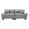 NicBex Modern Corduroy Sofa Bed,23" Deep Seat Loveseat with Support Pillows for Bedroom,Living Room - 4 of 4