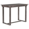 NicBex Dining Table Set for 4 Kitchen Table Farmhouse Counter Height Kitchen Table Set with 4 Upholstered Dining Chairs for Small Places - 2 of 4