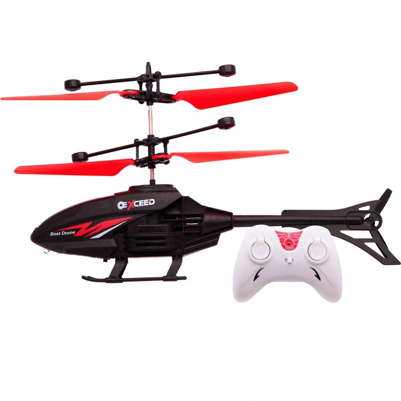 Link Remote Control Helicopter Flying Toy Gyro Stabilizer Infrared 2 Channel, 1 of 6