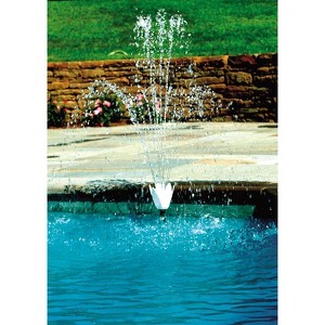 Swimline Adjustable Blue Wall Flower Water Fountain for Swimming Pools 23" - 1 of 1