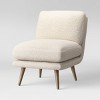 Harper Faux Fur Slipper Chair - Threshold™ - image 3 of 4