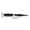 Unique Bargains Nano Thermal Ceramic Round Hair Brush Black 0.98" 1 Pc - 4 of 4