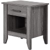 NicBex Modern Nightstand with Single Drawer and Open Lower Shelf Minimalist Bedside Table End Table for Bedroom, Living Room - 3 of 4