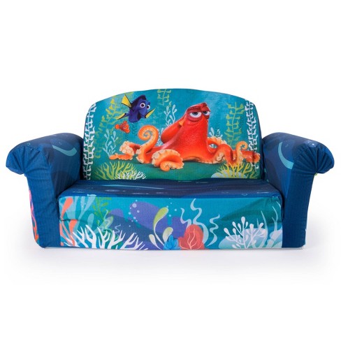 Marshmallow Fun Co Finding Dory Flip Open Kids Sofa Target
