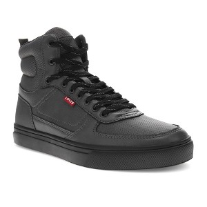 Levi's Mens Liam Hi NL Casual Fashion Sneaker Boot, Charcoal/Black, Size 9.5 - 1 of 4