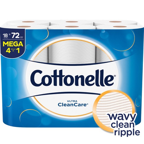 Cottonelle Clean Care Toilet Paper - 18 Mega Rolls : Target