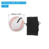 Unique Bargains Rubber Rebound Sports Wrist Ball with String for Exercise 10 Pcs White - 2 of 4