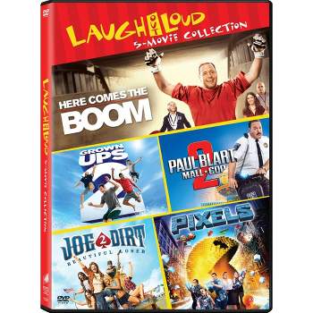 Grownups 2 / Here Comes the Boom / Joe Dirt 2: Beautiful Loser / Paul Blart: Mall Cop 2 / Pixels   (DVD).