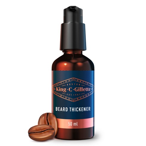 King C. Gillette Men's Beard Thickener with Vitamin B Complex and Caffeine -1.7 fl oz - image 1 of 4
