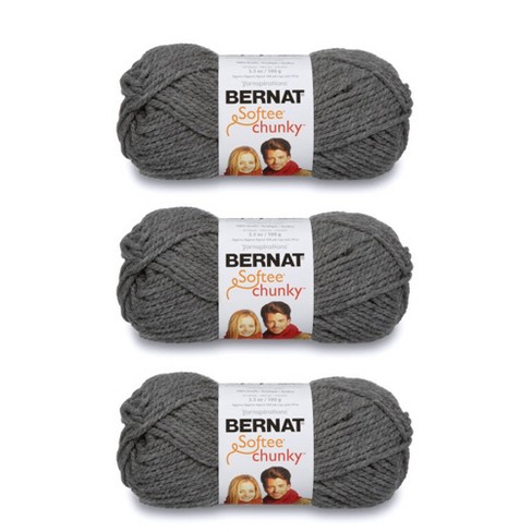 Softee Chunky Yarn-Black