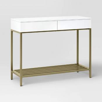 Loring Console Table White - Threshold™