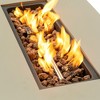 Mondawe 42 Inch 50,000 BTU Propane Fire Pit Table With Button Ignition & Knob Temperature Control - 2 of 4