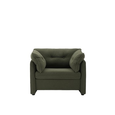 CAVINAS Modern Accent Chair Oversized Armchair Single Sofa Chair Lounge Chair for Living Room