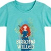 Girls' - Disney - Merida Strong Willed Fitted Short Sleeve Graphic T-Shirt - 2 of 4