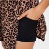 Women's Knit Square Neck Slit Active Dress - JoyLab™ - 4 of 4