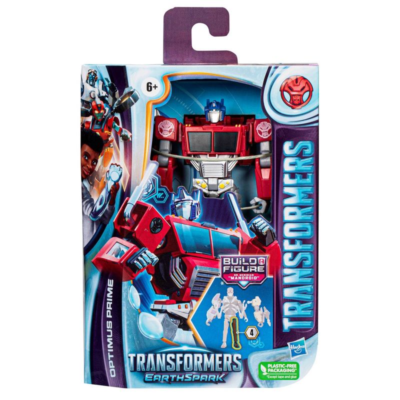 Transformers EarthSpark Optimus Prime Build-A-Figure Action Figure, 3 of 10