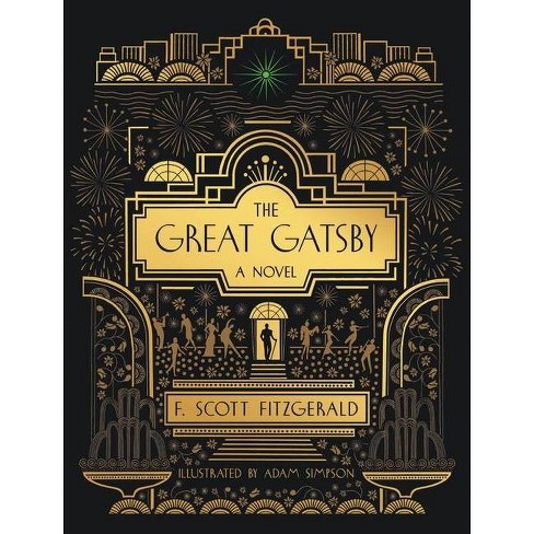 F Scott Fitzgerald Hardcover Target, The Great Gatsby Leather Bound Book