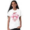 Biker Betty Boop Not Your Babe Womens Graphic T Shirt Tees Brisco Brands - 3 of 4
