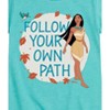 Girls' - Disney Princess - Pocahontas Follow Your Own Path Fitted Short Sleeve Graphic T-Shirt - 2 of 4