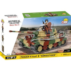 COBI Historical Collection WWII PANZER VI Ausf. B "KONIGSTIGER" Tank - 1 of 4