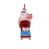 Kurt Adler Resin Ornament for Christmas Tree, Lounge Chair Santa - 2 of 4