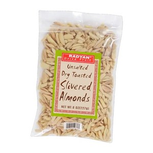 RADYAN Heart-Healthy Slivered Almonds – Dry Toasted - 1 of 3