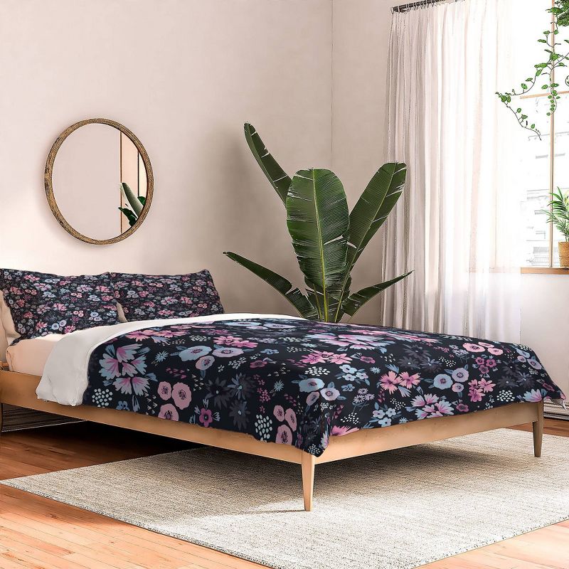 Ninola Design Artful Little Flowers Comforter Set - Deny Designs, 3 of 5