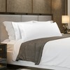 PiccoCasa Brushed Microfiber Envelop Closure Body Breathable Embroidery Pillowcases 2 Pcs - 3 of 4