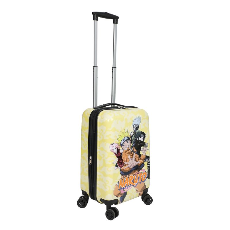 Naruto Character Cover Art Yellow 20” Rolling Luggage, 4 of 8
