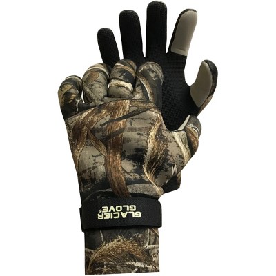 Glacier Glove Bristol Bay Full Finger Gloves - Realtree Max-5