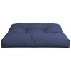vidaXL Pallet Cushion Navy Blue 31.5"x31.5"x4.7" Fabric - 4 of 4
