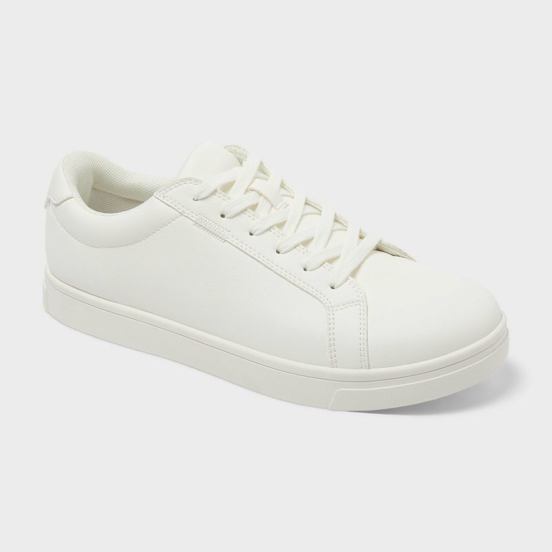 Men's Cade Court Sneakers - Goodfellow & Co™ White 7