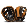 Franklin Sports RTP 9.5" Teeball Right Hand Throw Gloves Set - Black/Tan - 2 of 3