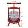 Stainless Steel Fruit and Wine Hand Press 3.69 Gallons/14 Liters - 4 of 4