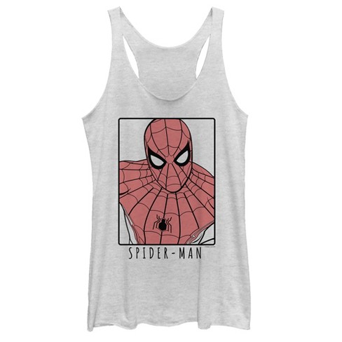 Women's Marvel Spider-man: Far From Home Sleek Frame Racerback Tank Top :  Target