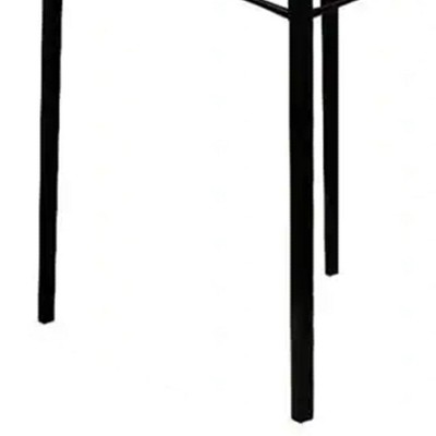 Close-up of chair leg and frame