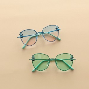 MyKids-Usa Kids Boy And Girl Cartoon Animal Shape Round Frame Fashion Sunglasses - 1 of 4