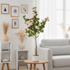 3.6 FT Artificial Camellia Tree with Flowers & Pot for Home Decor Indoor Outdoor 2 Pack - 3 of 4