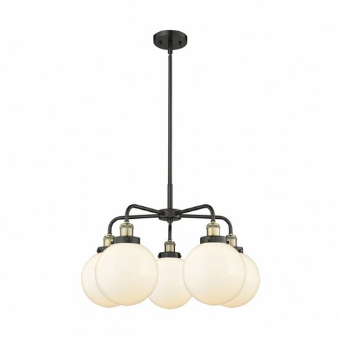 Innovations Lighting Beacon 5 - Light Chandelier in  Black Antique Brass - image 1 of 1