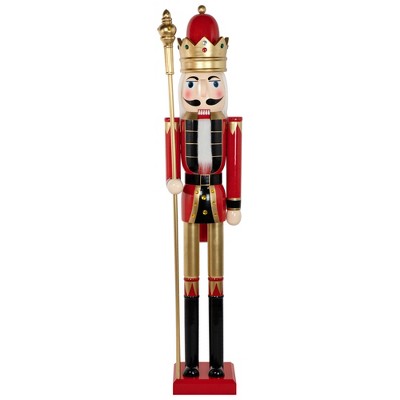 Northlight Commercial Size Christmas Nutcracker King With Scepter - 6 ...