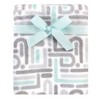 Luvable Friends Baby Boy Plush Blanket and Security Blanket, Elephant Maze, One Size - 3 of 3
