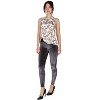 Memoi Women's Velvet High-Waist Shaping Leggings - 4 of 4