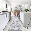 Washable Vintage Paisley Print Rug, Soft Low-Pile Non-Slip Indoor Area Rug, Non-Shedding Retro Distressed Accent Carpet for Living Room, Bedroom - 2 of 4