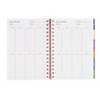 Inspired by Erin Condren July 2024 - June 2025 Academic Planner 7"x9" Modern Geometric  - 2 of 4